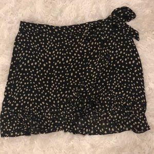 Urban outfitters polka dot rap skirt